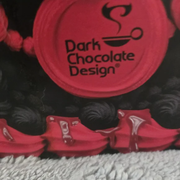 Dark Chocolate Design Black Glitter Platform Mary Jane Shoes - Picture 9 of 11